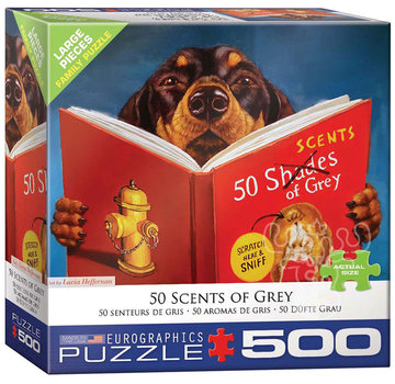 Eurographics Eurographics 50 Scents of Grey Large Pieces Family Puzzle 500 pcs