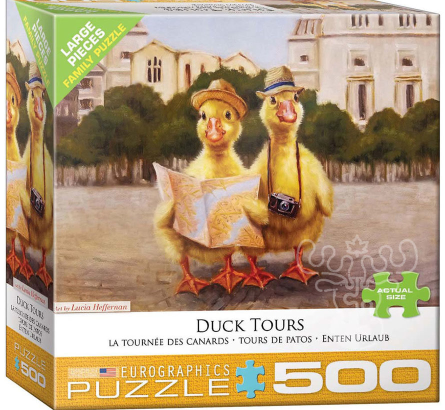 Eurographics Duck Tours Large Pieces Family Puzzle 500 pcs