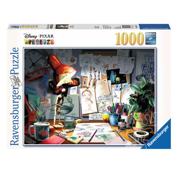 Ravensburger Ravensburger Disney The Artist's Desk Puzzle 1000pcs**
