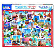 White Mountain White Mountain Snapshots of Europe Puzzle 1000pcs