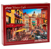 Vermont Christmas Company Vermont Christmas Co. Venice Cafe Puzzle 550pcs