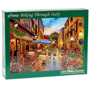 Vermont Christmas Company Vermont Christmas Co. Biking Through Italy Puzzle 550pcs