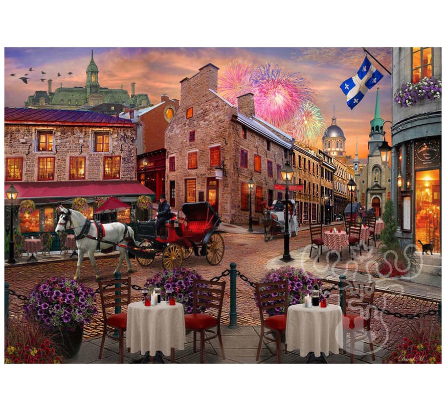 Vermont Christmas Co. Old Montreal Puzzle 1000pcs