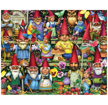 Vermont Christmas Company Vermont Christmas Co. Gnomes Galore Puzzle 1000pcs