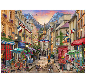 Vermont Christmas Company Vermont Christmas Co. French Village Puzzle 550pcs