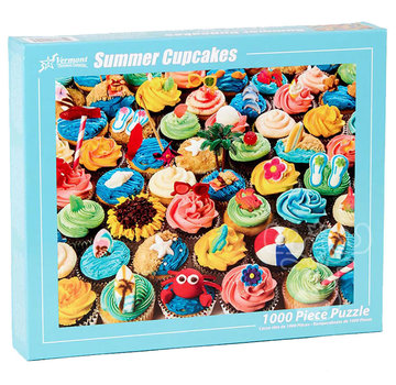 Vermont Christmas Company Vermont Christmas Co. Summer Cupcakes Puzzle 1000pcs