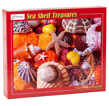 Vermont Christmas Company FINAL SALE Vermont Christmas Co. Sea Shell Treasures Puzzle 550pcs