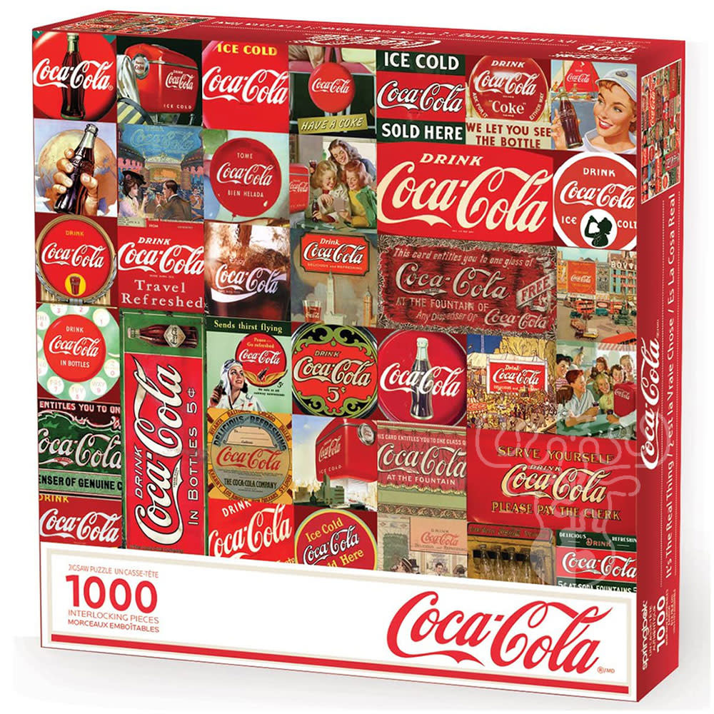 Springbok Coca Cola Its the Real Thing Puzzle 1000pcs Puzzles Canada