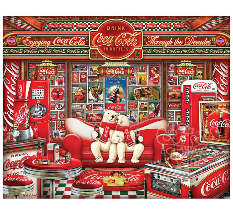 Springbok Coca-Cola Decades Puzzle 1000pcs