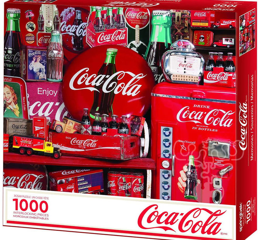 Springbok Coca-Cola Memories Puzzle 1000pcs