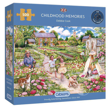 Gibsons Gibsons Childhood Memories Puzzle 500pcs RETIRED