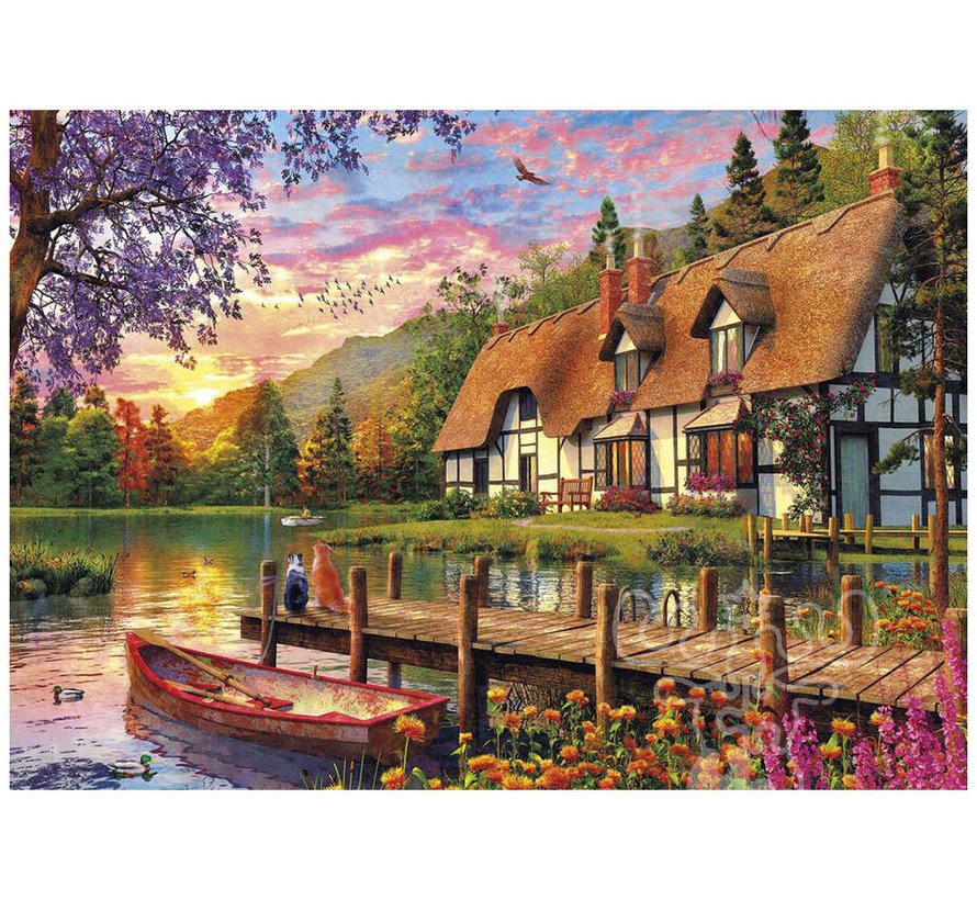 Gibsons Waiting for Supper Puzzle 500pcs