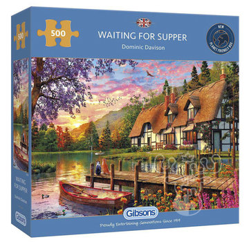 Gibsons Gibsons Waiting for Supper Puzzle 500pcs