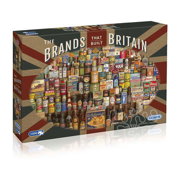 Gibsons Gibsons The Brands That Built Britain Puzzle 1000pcs