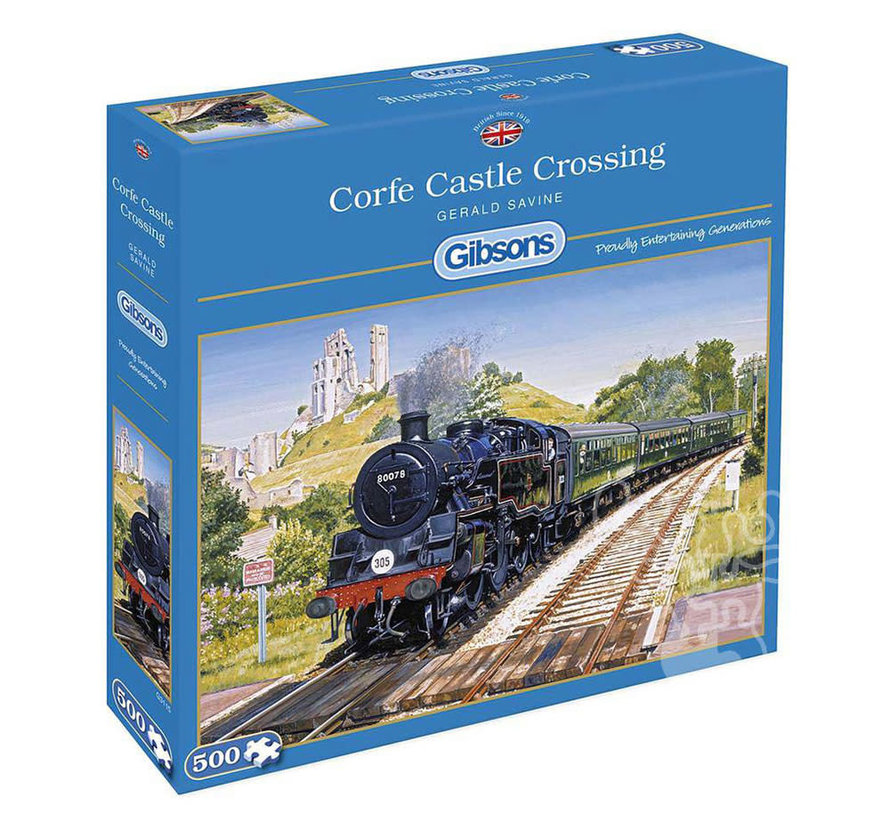 Gibsons Corfe Castle Puzzle 500pcs
