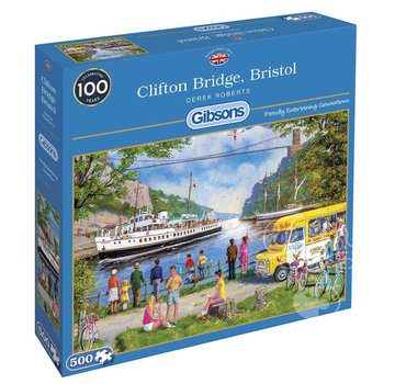 Gibsons Gibsons Clifton Bridge, Bristol Puzzle 500pcs