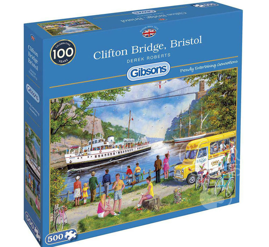 Gibsons Clifton Bridge, Bristol Puzzle 500pcs