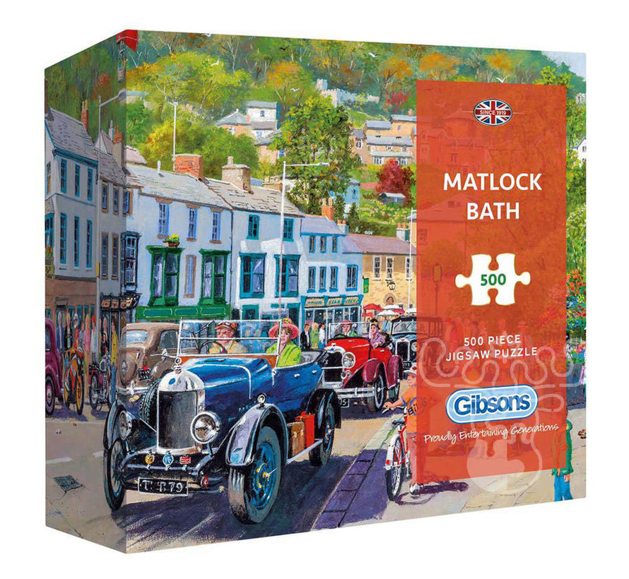 Gibsons Matlock Bath Puzzle 500pcs