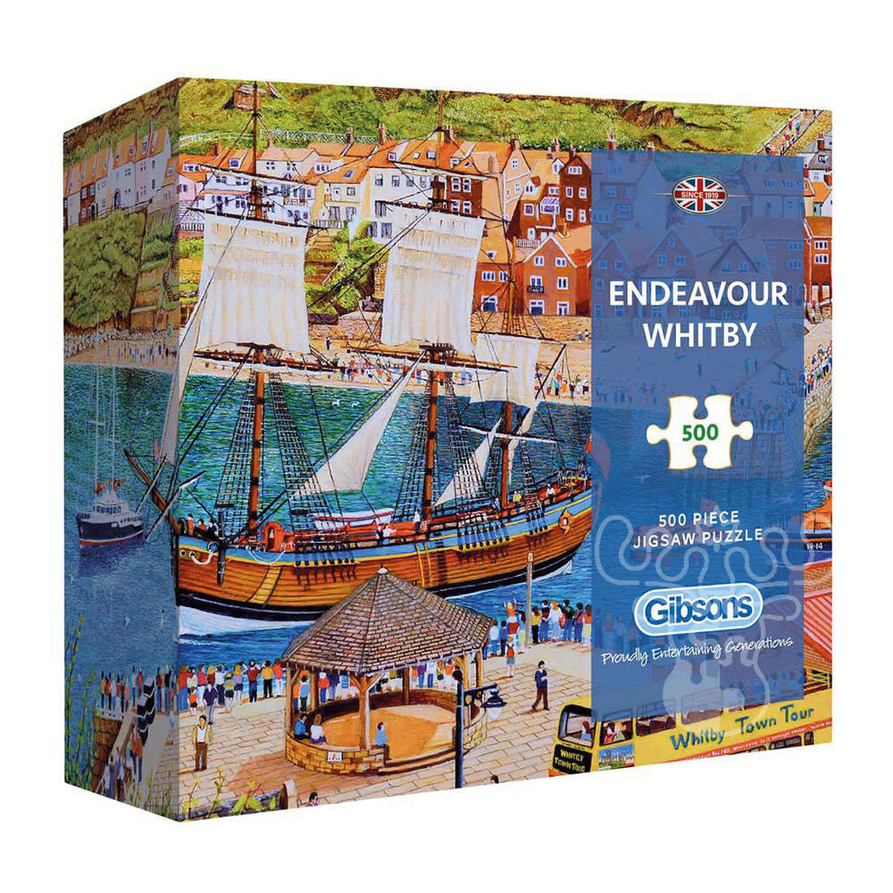 Gibsons Endeavour Whitby Puzzle 500pcs Puzzles Canada