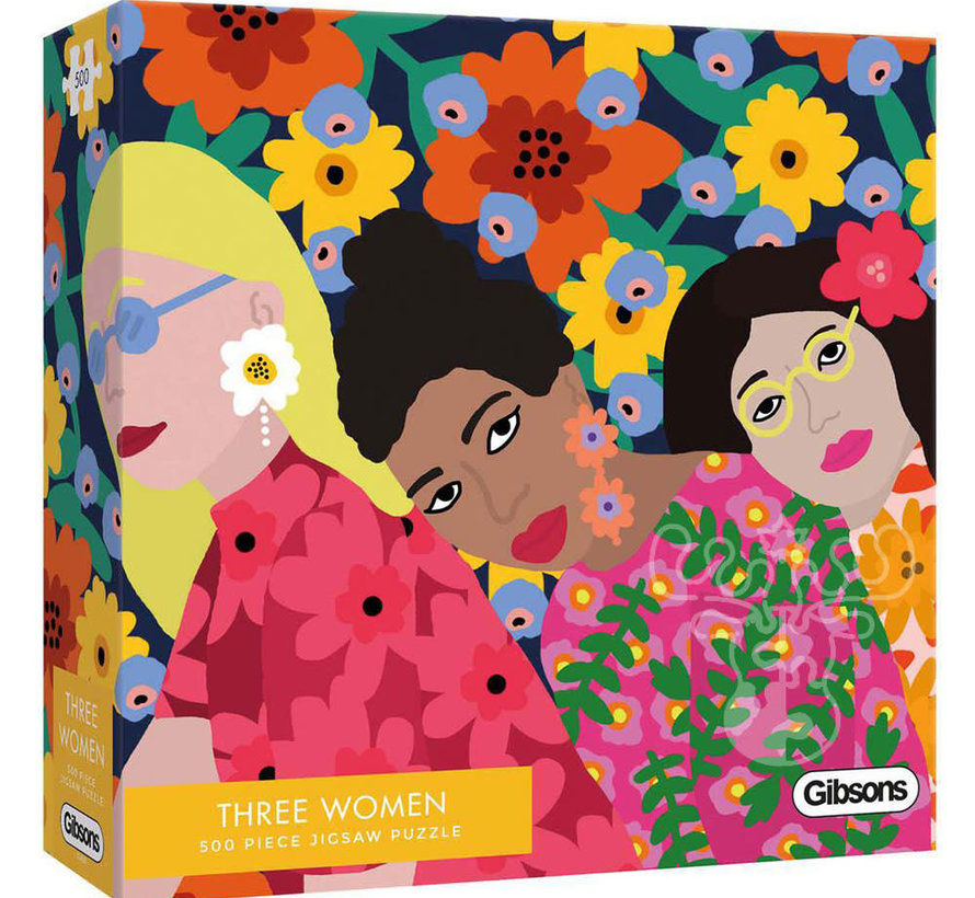 Gibsons Three Women Puzzle 500pcs