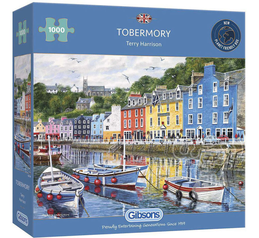 Gibsons Tobermory Puzzle 1000pcs