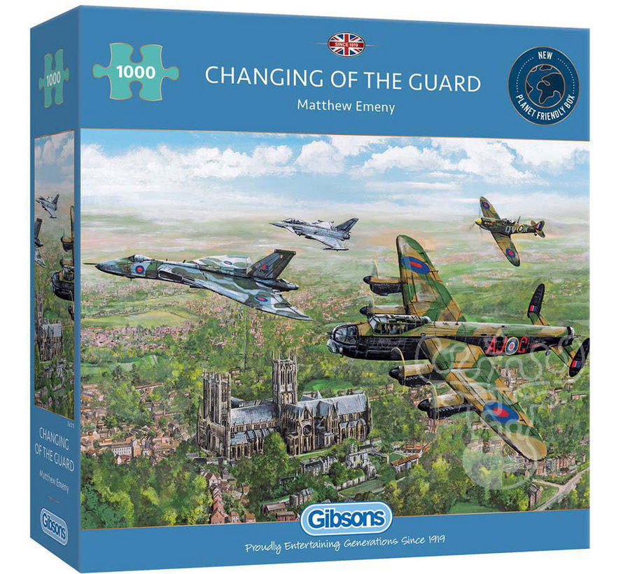 Gibsons Changing of the Guard Puzzle 1000pcs