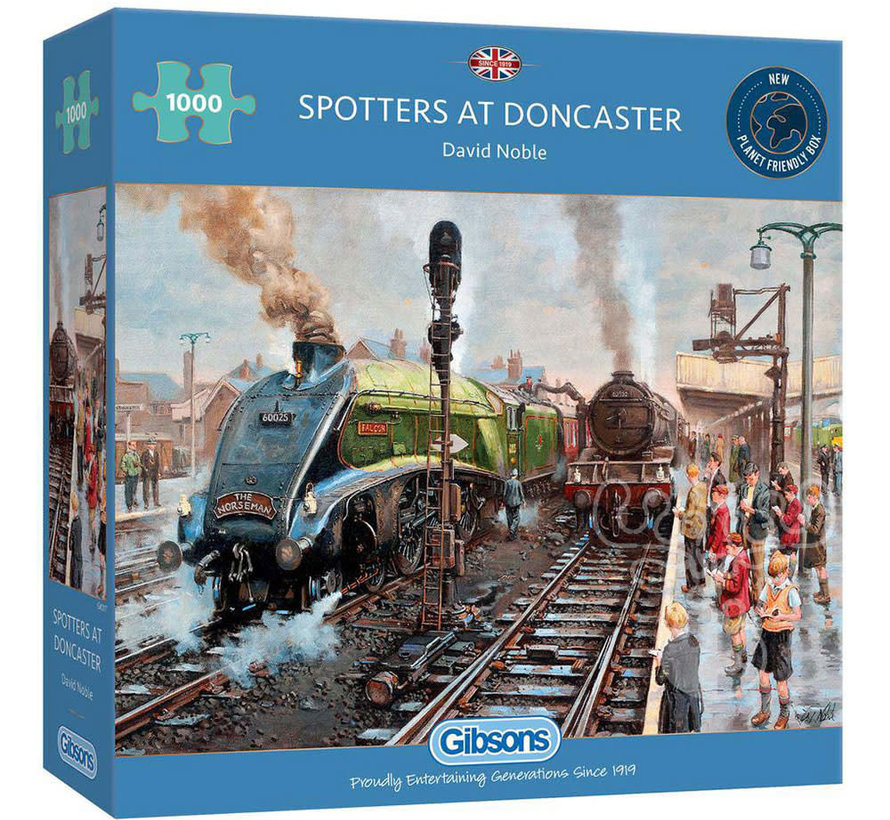 Gibsons Spotters at Doncaster Puzzle 1000pcs