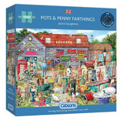 Gibsons Gibsons Pots & Penny Farthings Puzzle 1000pcs