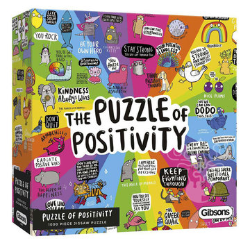 Gibsons Gibsons The Puzzle of Positivity Puzzle 1000pcs