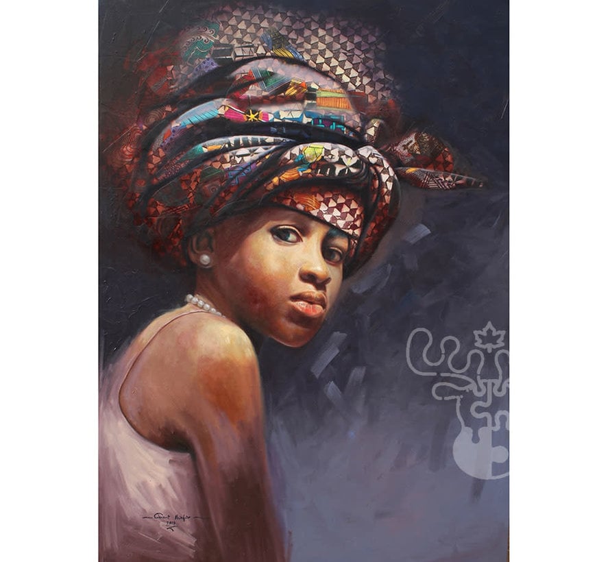 FINAL SALE Art & Fable Ankara & Beauty Puzzle 500pcs