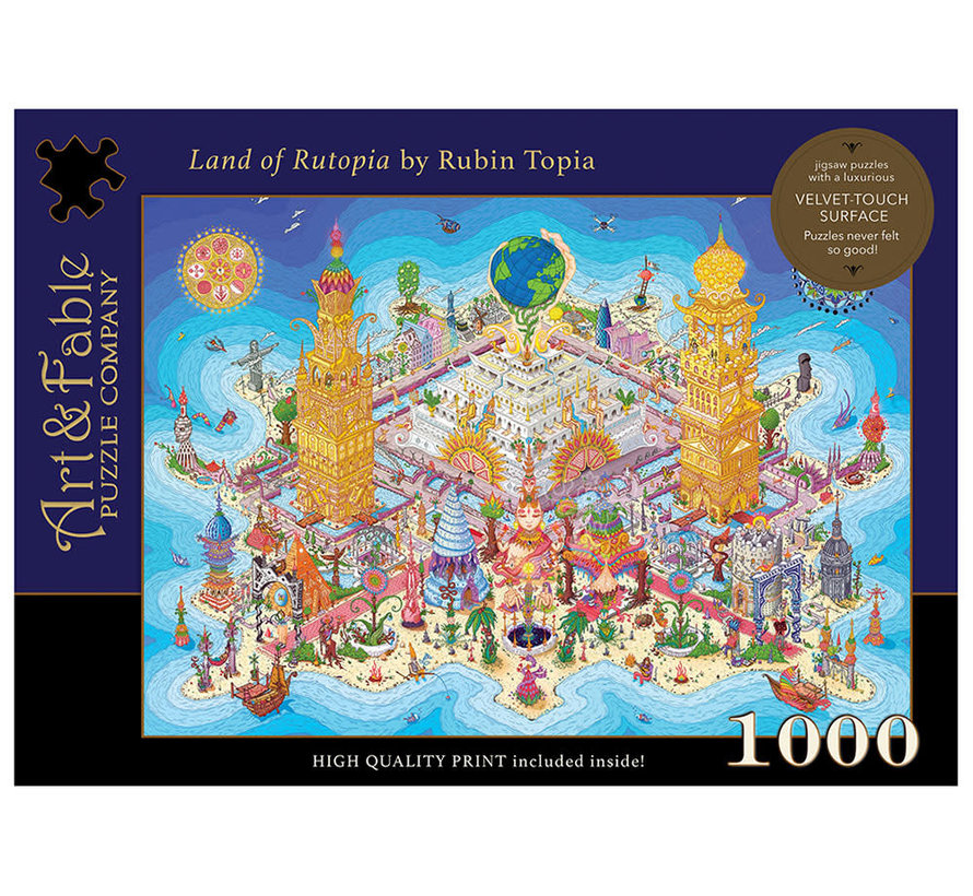 Art & Fable Land of Rutopia Puzzle 1000pcs