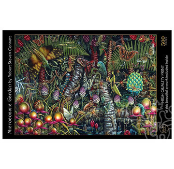 Art & Fable Puzzle Company Art & Fable Microcosmic Garden Puzzle 500pcs