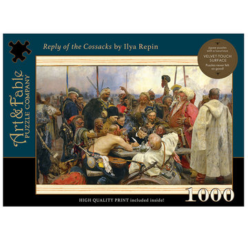 Art & Fable Puzzle Company Art & Fable Reply of The Cossacks Puzzle 1000pcs