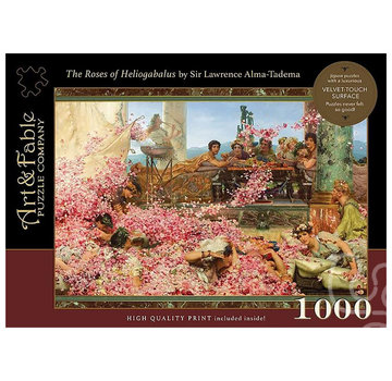 Art & Fable Puzzle Company Art & Fable The Roses of Heliogabalus Puzzle 1000pcs