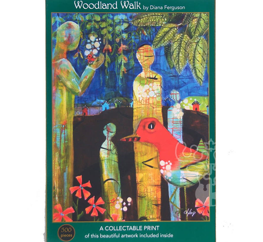 Art & Fable Woodland Walk Puzzle 500pcs