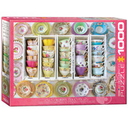 Eurographics Eurographics Collection: Colorful Teacups Puzzle 1000pcs