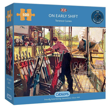 Gibsons Gibsons On Early Shift Puzzle 500pcs RETIRED