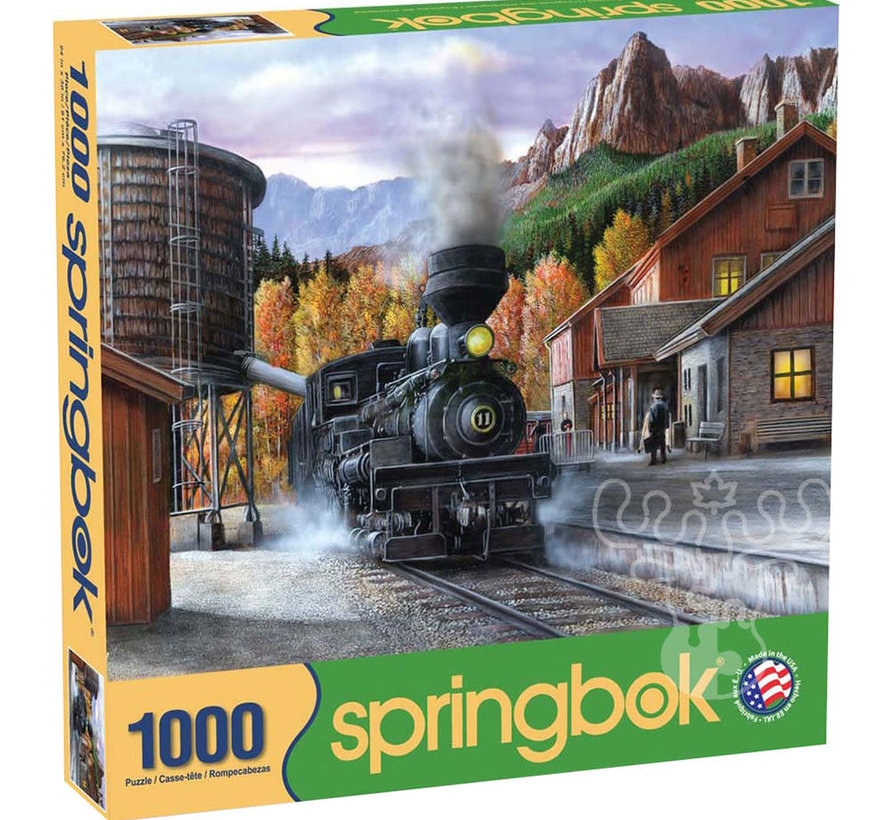 Springbok Mountain Express Puzzle 1000pcs