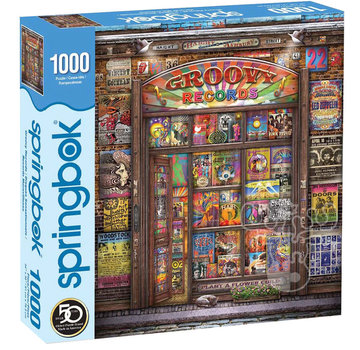Springbok Springbok Groovy Records Puzzle 1000pcs