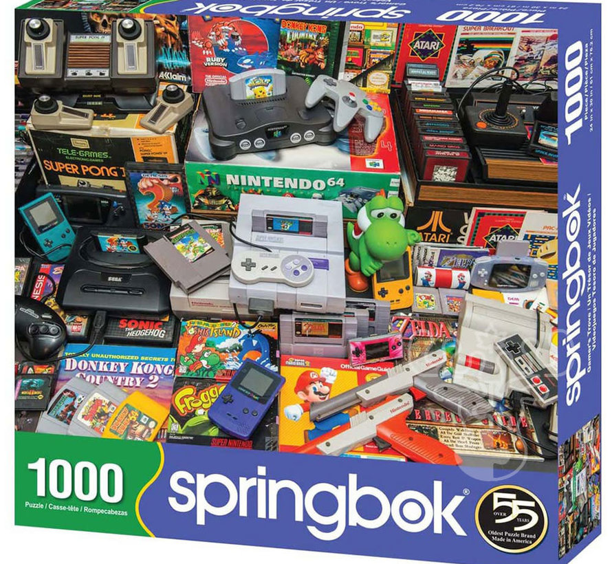 Springbok Gamer's Trove Puzzle 1000pcs