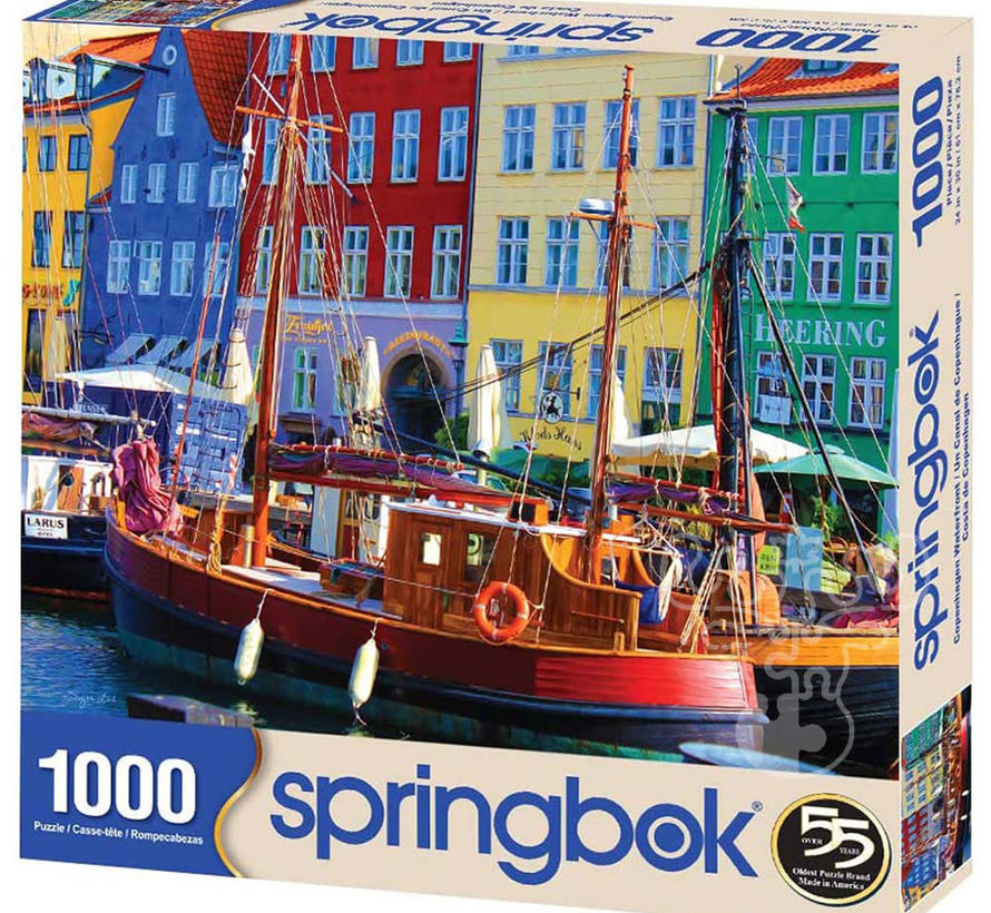 Springbok Copenhagen Waterfront Puzzle 1000pcs