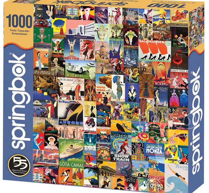 Springbok Delightful Deco Puzzle 1000pcs