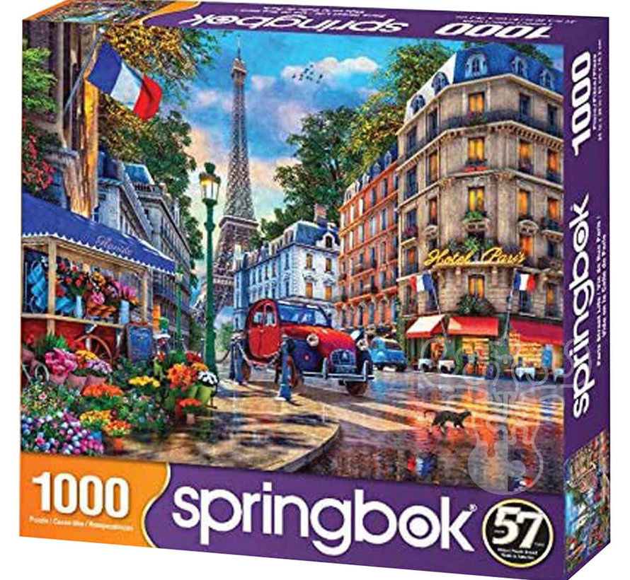 Springbok Paris Street Life Puzzle 1000pcs