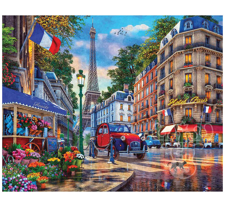 Springbok Paris Street Life Puzzle 1000pcs