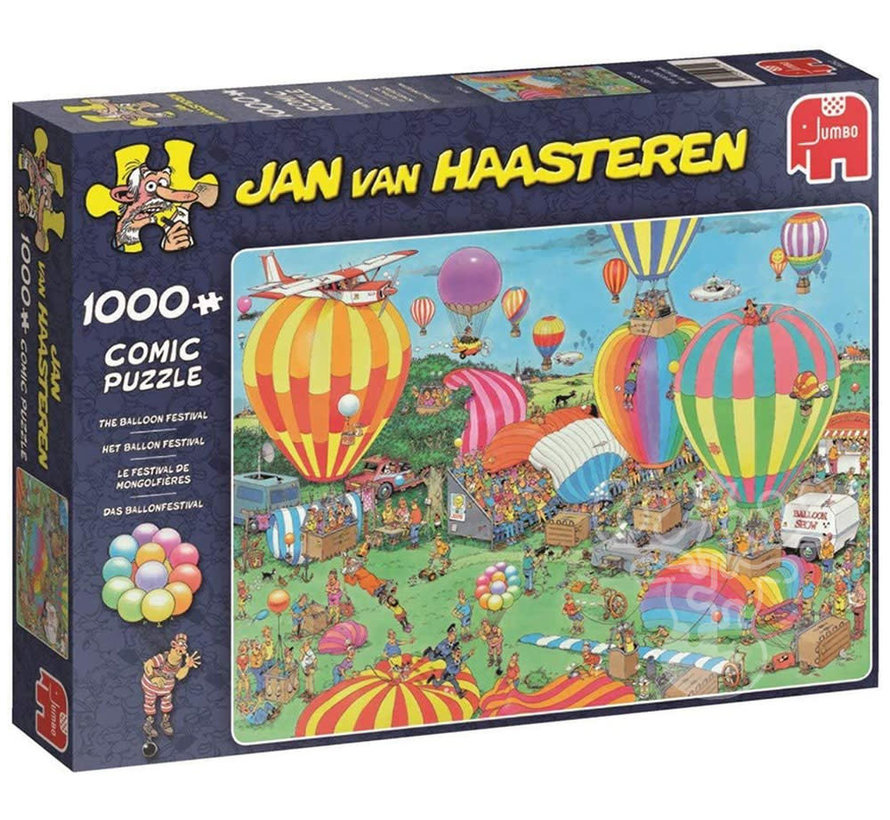 Jumbo Jan van Haasteren - The Balloon Festival Puzzle 1000pcs