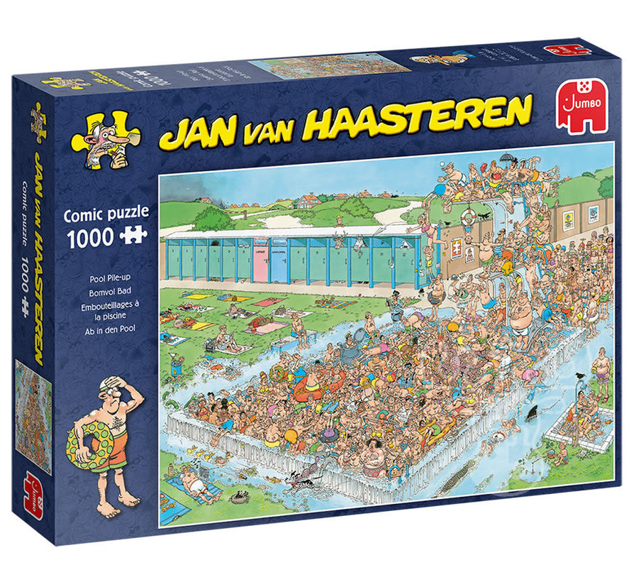 Jumbo Jan van Haasteren - Pool Pile-Up Puzzle 1000pcs