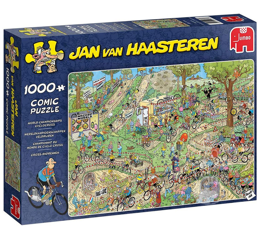 Jumbo Jan van Haasteren - World Championships Cyclocross Puzzle 1000pcs