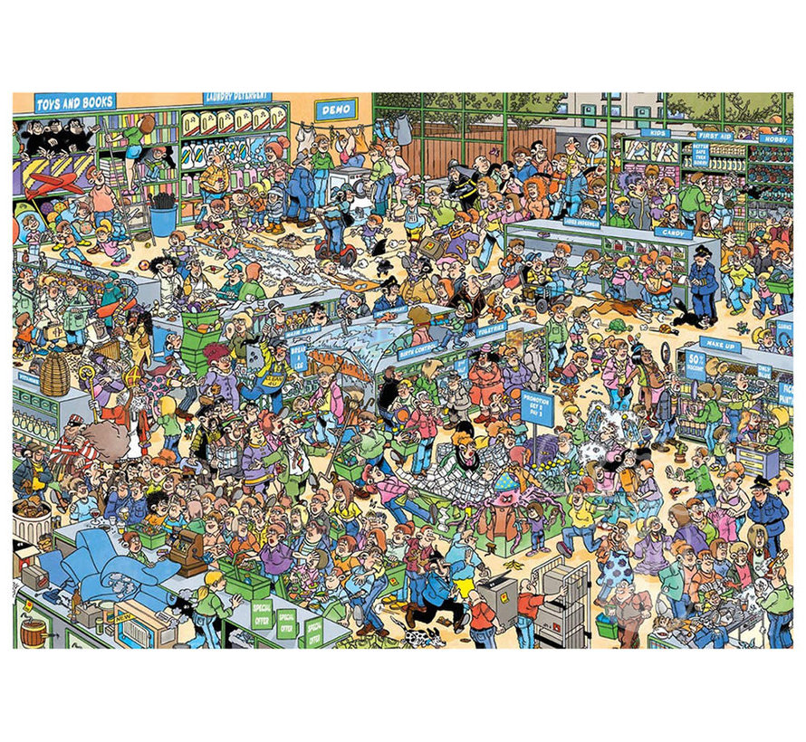 Jumbo Jan van Haasteren - The Pharmacy Puzzle 1000pcs - ORIGINAL BOX SIZE