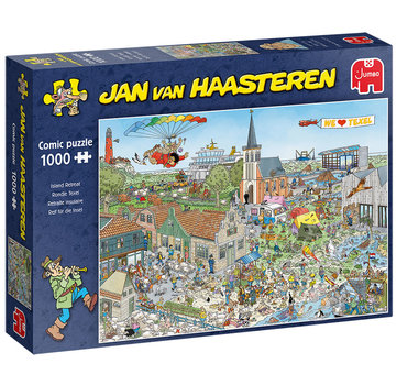 Jumbo Jumbo Jan van Haasteren - Island Retreat Puzzle 1000pcs