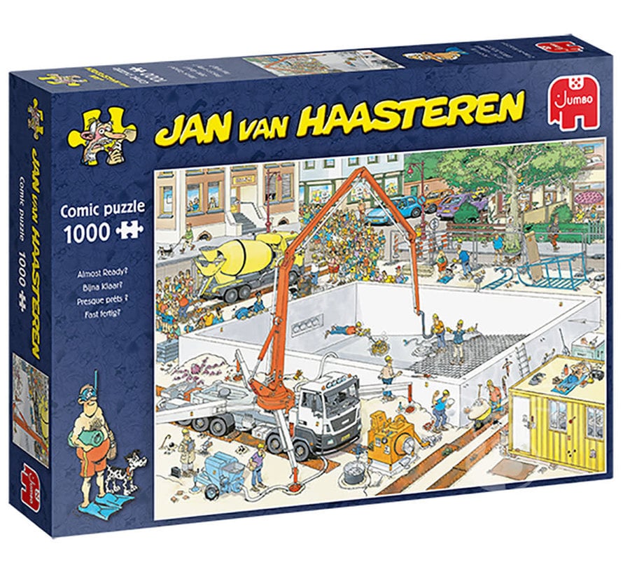 Jumbo Jan van Haasteren - Almost Ready Puzzle 1000pcs